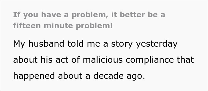 Employee Refuses To Stay After Work After Boss Introduces Ridiculous Rule
