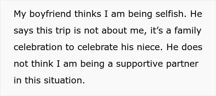 Guy Shames GF After Finding Out The Reason She Refuses To Go On A Disney Trip With His Family