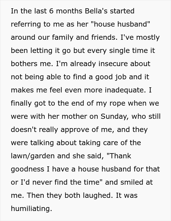 &ldquo;House Husband&rdquo; Feels Emasculated, Demands Wife Apologize Or He Won&rsquo;t Do Any Housework