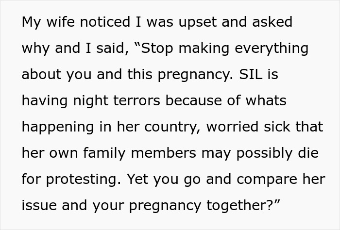 Woman Leaves Home After Husband Tells Her To Stop Talking About Her Pregnancy All The Time Woman Leaves Home After Husband Tells Her To Stop Talking About Her Pregnancy All The Time