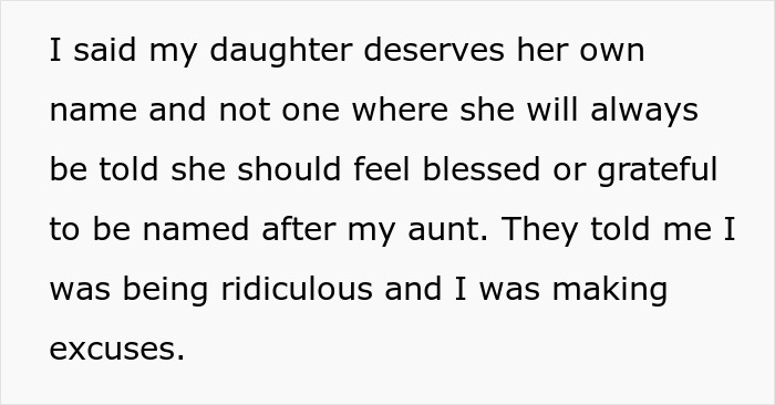 Manipulative Family Outraged As Mom Rejects Naming Her Baby After Late Aunt Manipulative Family Outraged As Mom Rejects Naming Her Baby After Late Aunt
