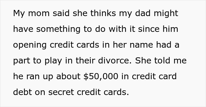 &ldquo;I Turned Him In&rdquo;: Person Learns That Dad Secretly Ruined Their Chances Of Buying A House
