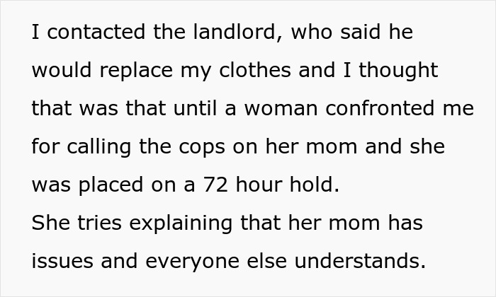 Man Asks If He’s Wrong For Involving Police After Neighbor’s Outrage Over Washing Underwear Man Asks If He’s Wrong For Involving Police After Neighbor’s Outrage Over Washing Underwear