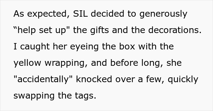 SIL Can't Resist Swapping Gifts On Son's B-Day, Goes Red As A Tomato When He Opens It