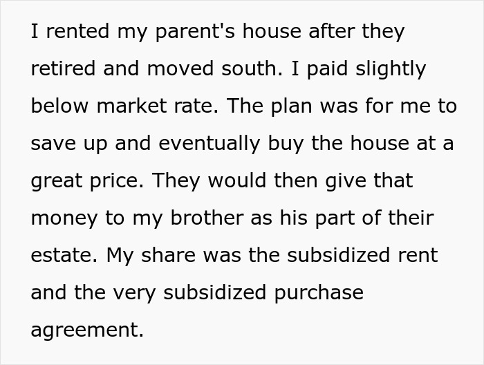 Woman Makes Parents Upset By Moving Out As They Expected Her To Pay Rent For Her Brother Too Woman Makes Parents Upset By Moving Out As They Expected Her To Pay Rent For Her Brother Too