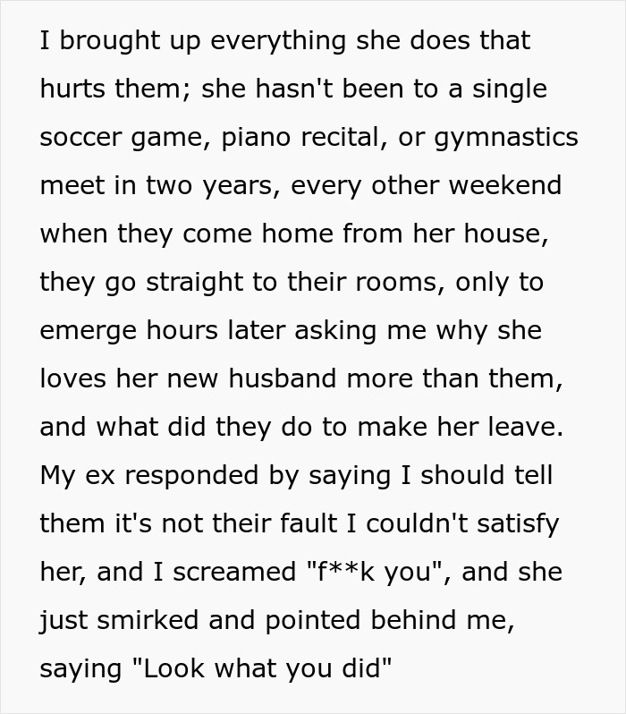 “Look What You Did”: Man Feels Horrible After Ex’s Insults Make Him Lose It In Front Of Kids “Look What You Did”: Man Feels Horrible After Ex’s Insults Make Him Lose It In Front Of Kids