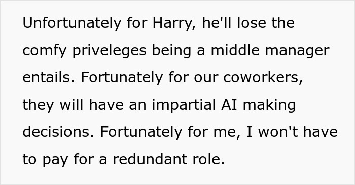 Middle Manager Thinks ChatGPT Can Replace Employees, Turns Out It Can Only Replace Him Middle Manager Thinks ChatGPT Can Replace Employees, Turns Out It Can Only Replace Him