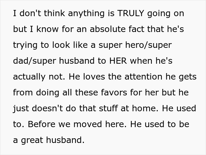 Husband Is Seemingly Fascinated By Neighbor, Wife Feels Deeply Offended And Seeks Support Online