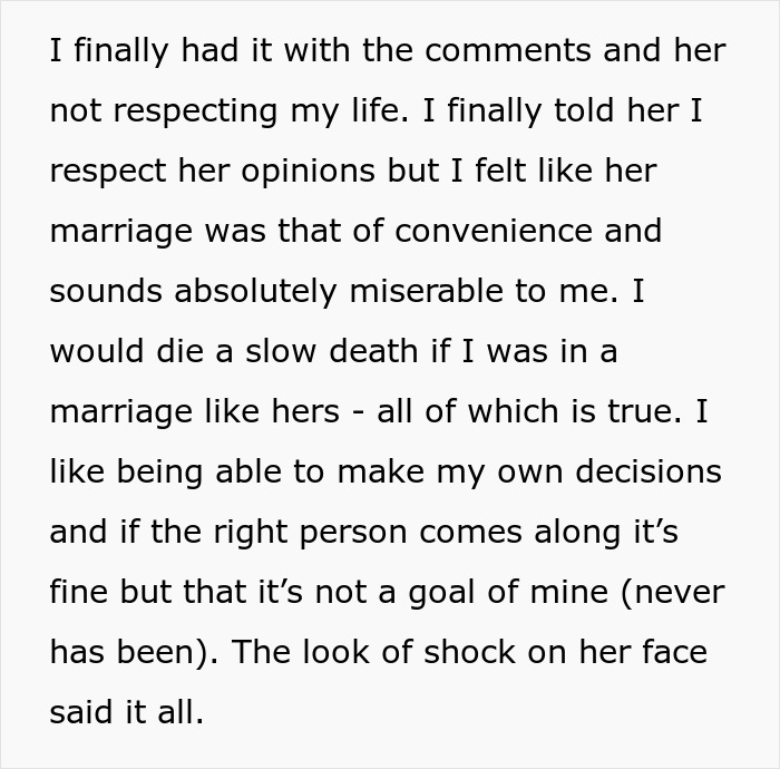 Family Drama Erupts As Single Woman Tells Married Cousin Her Life Sounds Miserable, Shocks Everyone