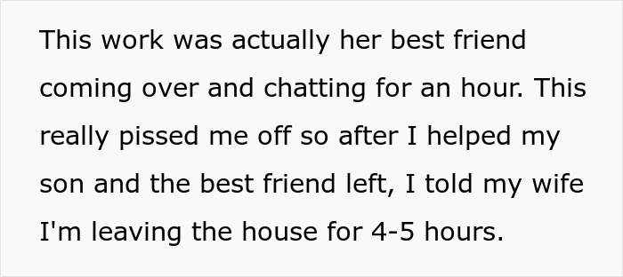 Man Tries To Have One Day Off, Wife “Forgets” Their Agreement, Is Shocked When He Just Leaves Man Tries To Have One Day Off, Wife “Forgets” Their Agreement, Is Shocked When He Just Leaves