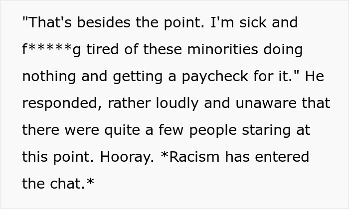 Boomer Thinks He Can Disrespect Cashier, Passerby Decides To Meet Him At His Job For A Lesson