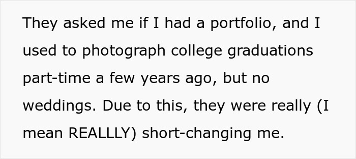 "They Want To Sue Me Now": Photographer Doesn't Show Up To Wedding "They Want To Sue Me Now": Photographer Doesn't Show Up To Wedding