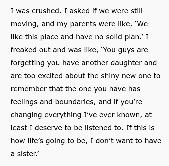&ldquo;I Was Crushed&rdquo;: Daughter Heartbroken Parents Prioritize Adoption Of Another Teen Girl Over Her