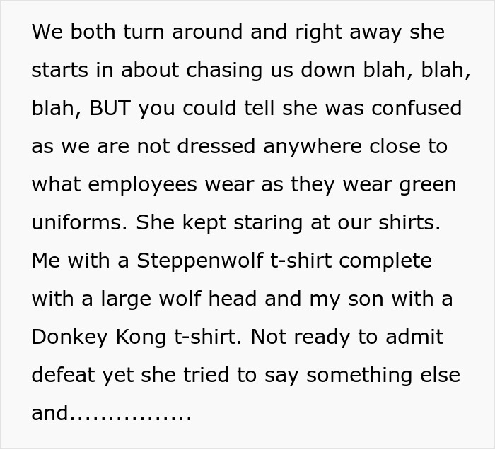 "I've Been Chasing You For 10 Minutes": 'Karen' Assumes Dad Works At Store, Gets A Reality Check
