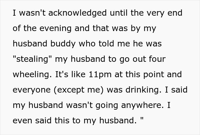 Text image about a wife's experience on Mother's Day when her husband wasn't attentive.