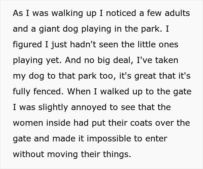 Pregnant Mom Forced To Take 2YO On 40-Minute Walk As Dog Owners Refused To Let Her Use Public Park Pregnant Mom Forced To Take 2YO On 40-Minute Walk As Dog Owners Refused To Let Her Use Public Park