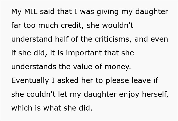 Grandma Gets Kicked Out Of Lunch With 6YO After She Kept Saying It Was A Waste Of Money Grandma Gets Kicked Out Of Lunch With 6YO After She Kept Saying It Was A Waste Of Money