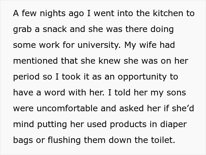 Man Gets Owned By Wife And Stepdaughter After He Complains About Menstrual Products