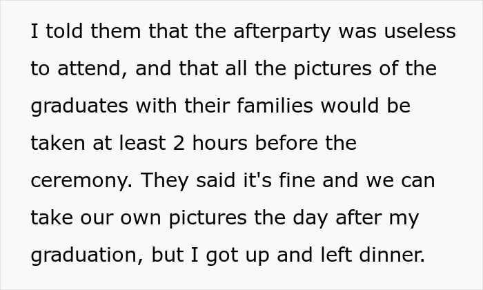 Teen Spites Dad And Sister Who Planned To Skip Her Graduation By Giving Away Their Tickets