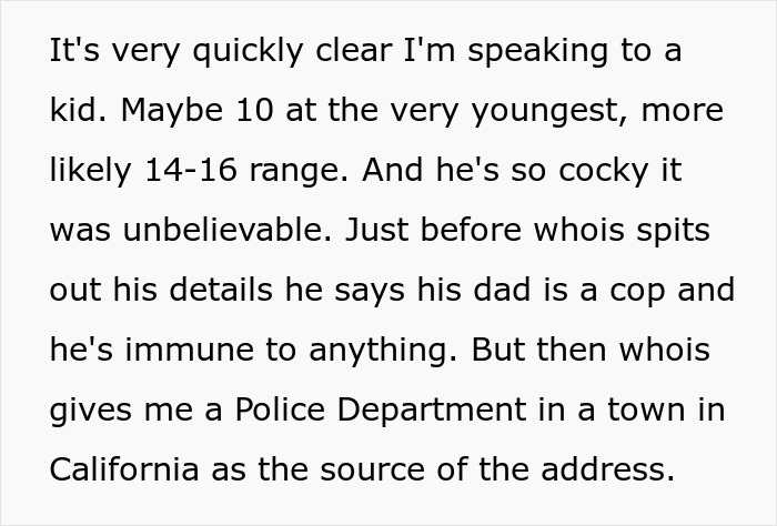 Woman Uses IP Address To Get Back At Hacker: "Kid Was Totally Freaking Out And Begging" Woman Uses IP Address To Get Back At Hacker: "Kid Was Totally Freaking Out And Begging"
