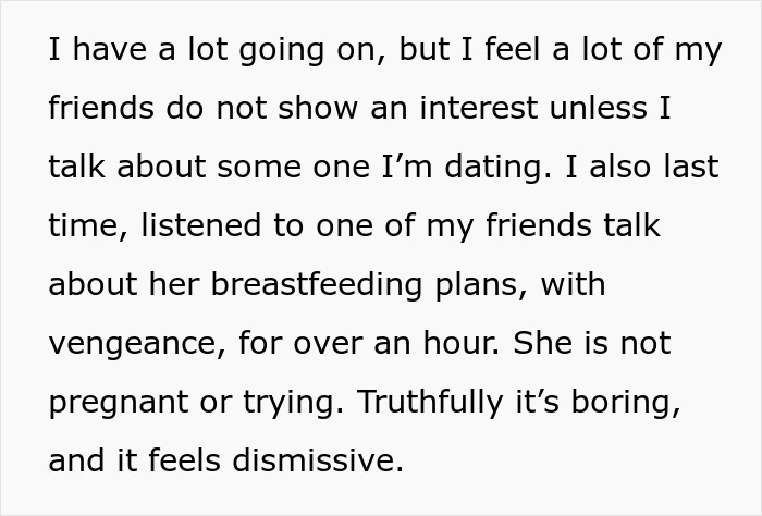 Woman Refuses To Be Subjected To Hours Of Marriage And Baby Talk, Skips Trip, Drama Ensues Woman Refuses To Be Subjected To Hours Of Marriage And Baby Talk, Skips Trip, Drama Ensues