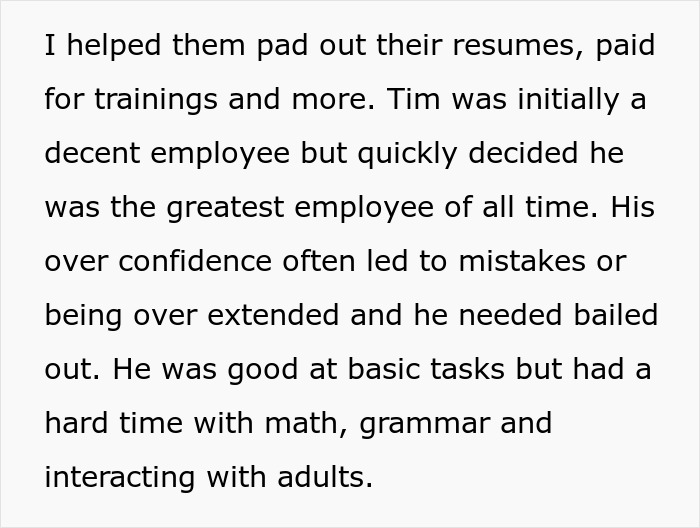 Man-Baby Is Shocked To Be Fired Instead Of Promoted, Thinks His Lawyer Dad Can Help Him But Fails