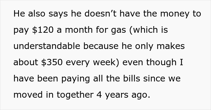 Woman Gets A Reality Check About Her &lsquo;Loser&rsquo; Boyfriend Online After Asking Him To Pay For Gas