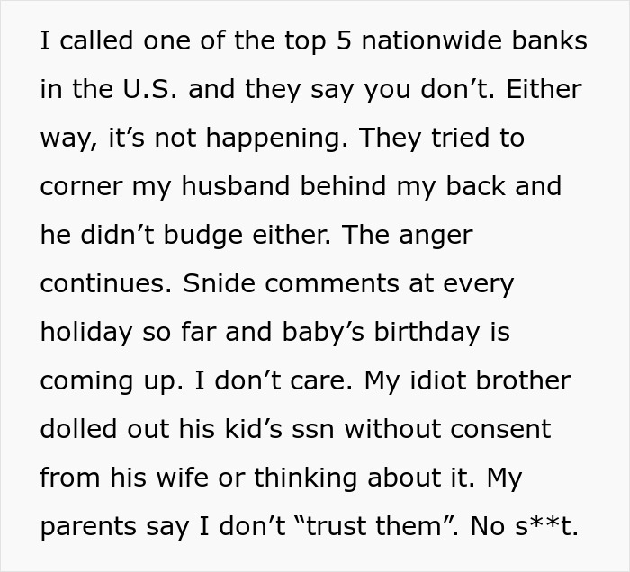 Woman Is Suspicious Of Her Dad After He Repeatedly Requests Her Baby's Social Security Number