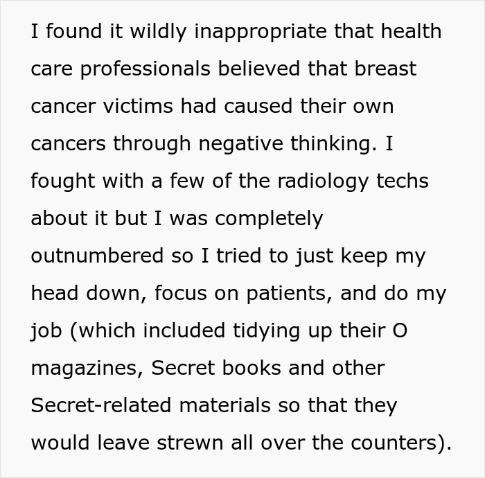 Woman Won’t Buy Into Oprah’s “Secret” Method, Gets Harassed By Colleagues For It, But Gets Revenge Woman Won’t Buy Into Oprah’s “Secret” Method, Gets Harassed By Colleagues For It, But Gets Revenge