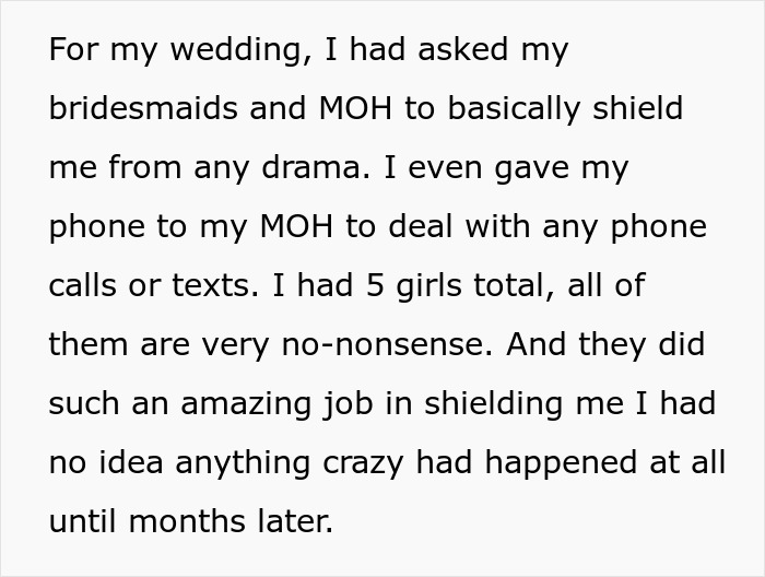 Woman Shares Her Wedding Drama She Had No Idea Was Unfolding Because Of Her &ldquo;Bouncerettes&rdquo;