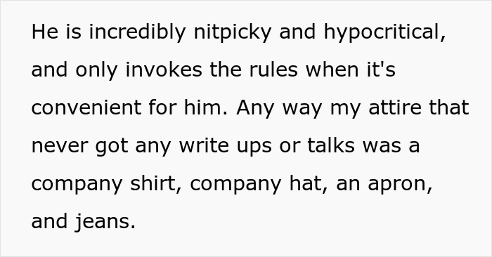 Boss Enforces A Dress Code Without Actually Reading It, Regrets It When Worker Retaliates