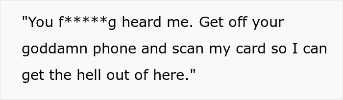 Boomer Thinks He Can Disrespect Cashier, Passerby Decides To Meet Him At His Job For A Lesson