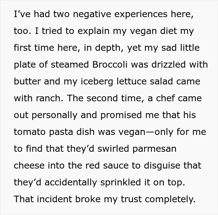 Family Humiliated And Charged Hundreds After Vegan Claims To Have Life-Threatening Allergies