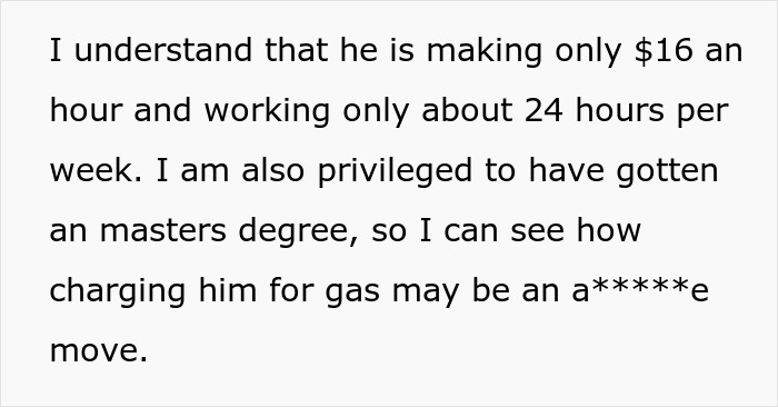 Woman Gets A Reality Check About Her &lsquo;Loser&rsquo; Boyfriend Online After Asking Him To Pay For Gas
