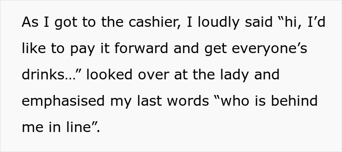 Customer Leaves Entitled Woman Red-faced After Paying For Everyone&rsquo;s Coffee Except For Her