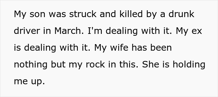 Dad Infuriates Ex By &ldquo;Wasting&rdquo; Dead Son&rsquo;s Uni Fund On A Trip Instead Of Giving It To Her Stepson