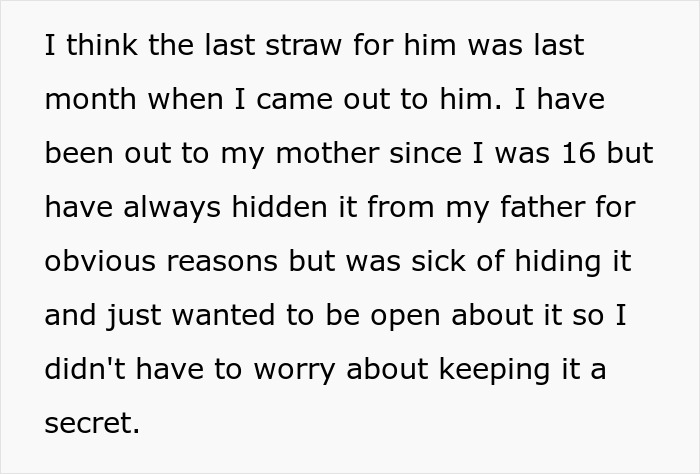 "Am I The Jerk For Moving Out When My Dad Told Me To?"