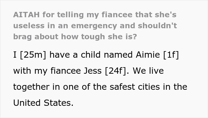"You're Kind Of Useless In An Emergency": Woman Gets Ridiculed For Abandoning Her Baby In Danger