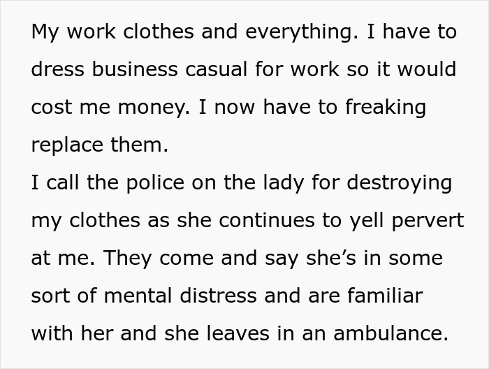 Man Asks If He’s Wrong For Involving Police After Neighbor’s Outrage Over Washing Underwear Man Asks If He’s Wrong For Involving Police After Neighbor’s Outrage Over Washing Underwear