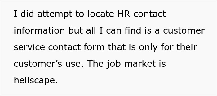 Woman Gets Rejected From Job Application After The First Question, Decides To Test The Process