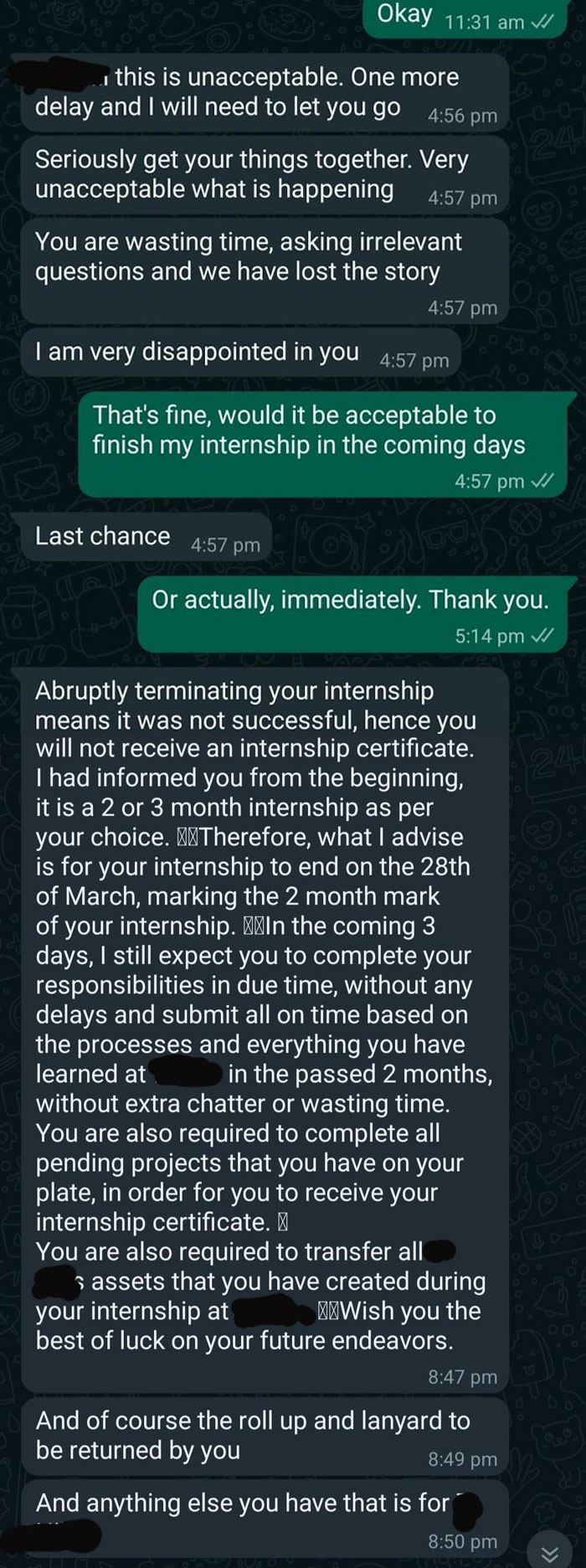 Never Working With A Startup Again