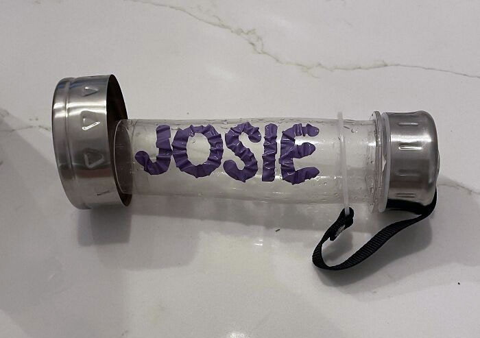 My Daughter's Water Bottle Is Not Dishwasher Safe