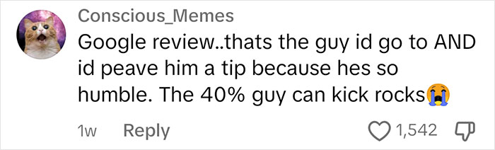 Barber Says He Expects A 40% Tip, People Find It Outrageous