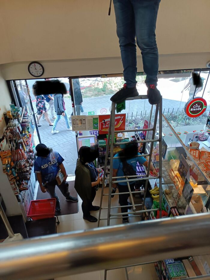 To Be An Aircon Technician, You Must Have Good Balance As Well