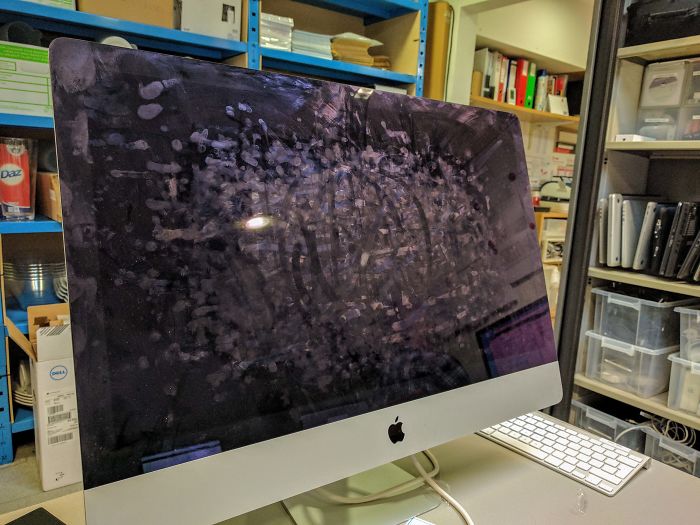 I Should Tell Them It's Not A Touch Screen