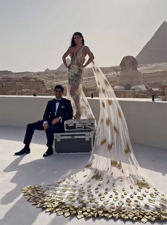 “So Much Waste”: People Blast Billionaire’s Wedding That Shut Down The Pyramids “So Much Waste”: People Blast Billionaire’s Wedding That Shut Down The Pyramids