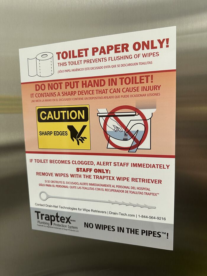 This Toilet Threatening To Cut My Fingers Off