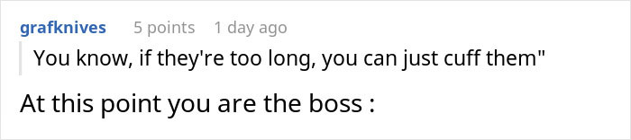 Boss Enforces A Dress Code Without Actually Reading It, Regrets It When Worker Retaliates