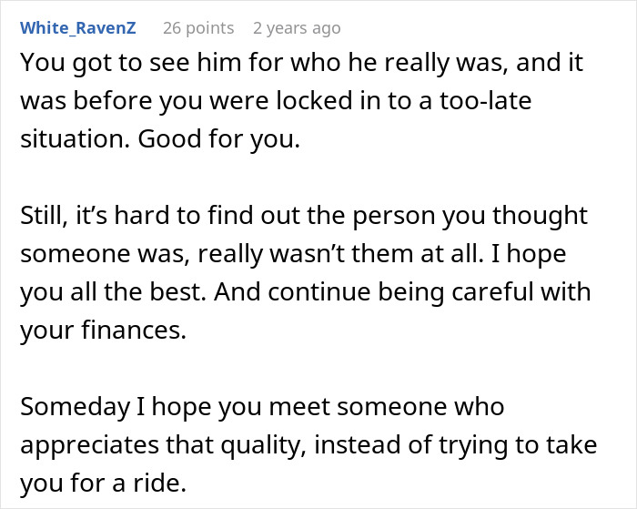 Man's Ridiculous Plan To Get Girlfriend To Finance His House's Down Payment Blows Up In His Face