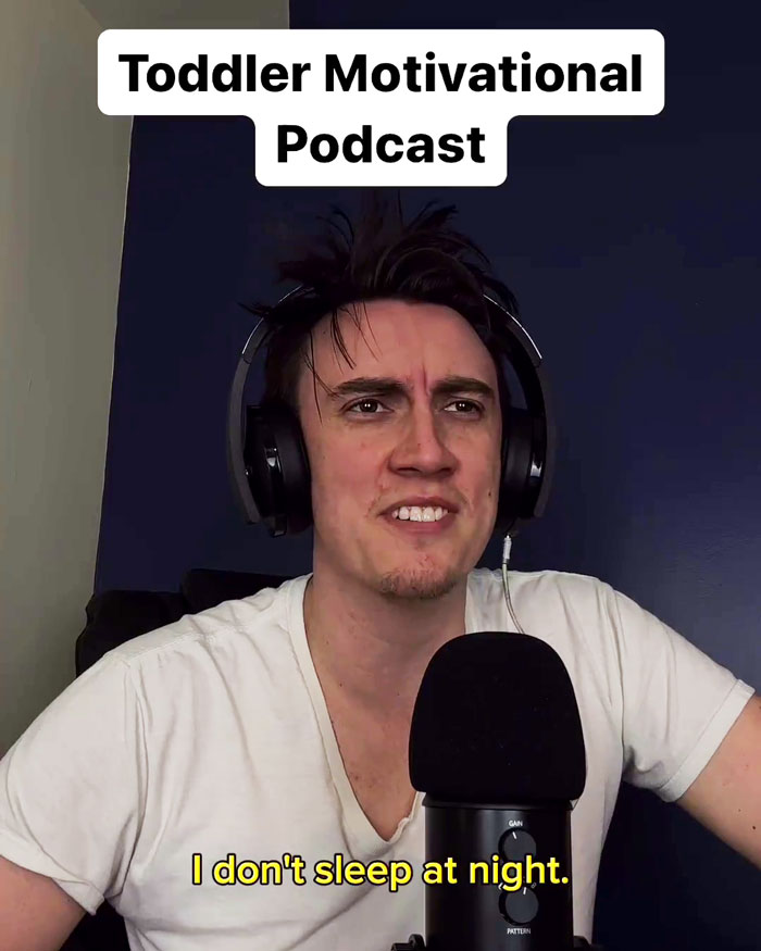 Dad Imagined What His Toddler Would Talk About If He Had A Podcast And Goes Viral With 19M Views